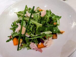 Alesund Smoked Trout Salad from Frozen Menu on the Disney Magic