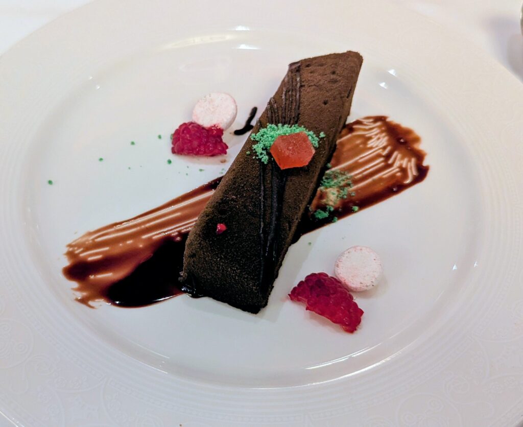 Troll Family’s Rock Chocolate Bar from Frozen Menu on Disney Cruise Line