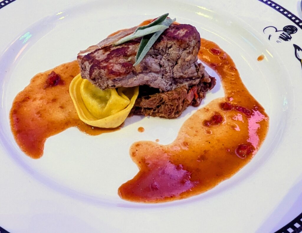 Trio of Veal from Rapunzel's Royal Table