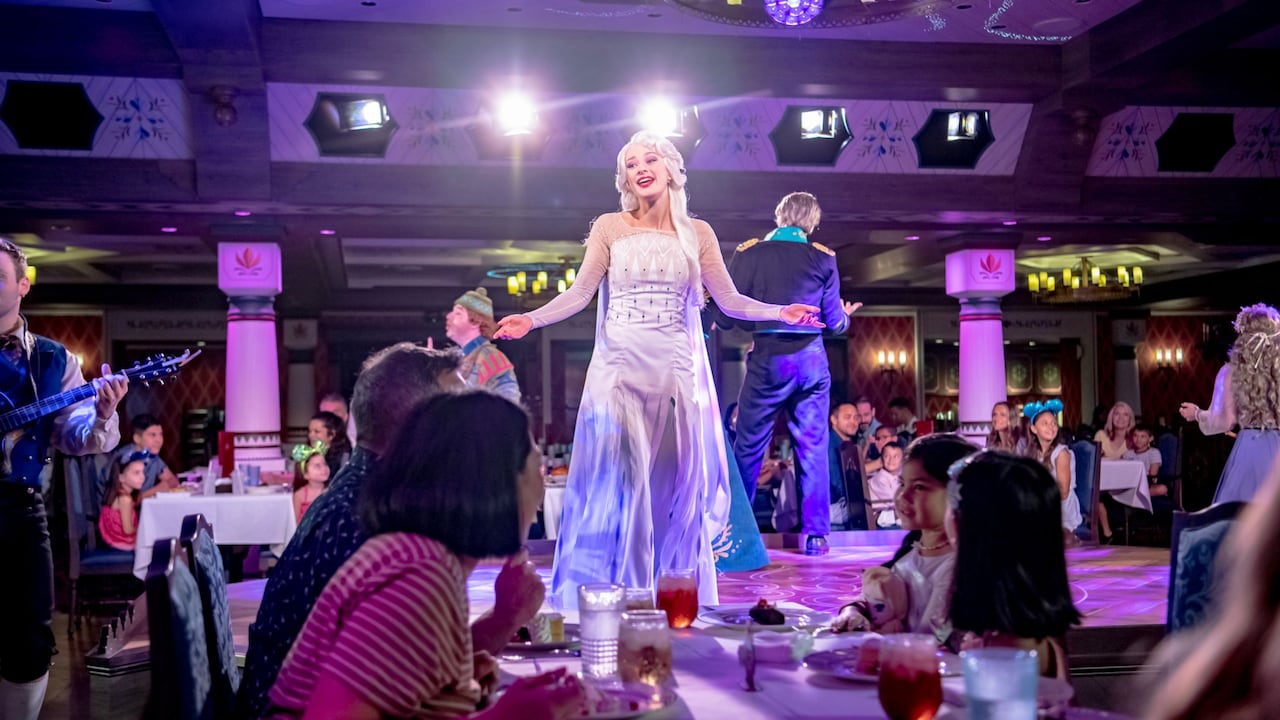Frozen Themed Dinner Menu